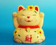 大號(hào)風(fēng)水貓儲(chǔ)錢(qián)罐（彩盒）
